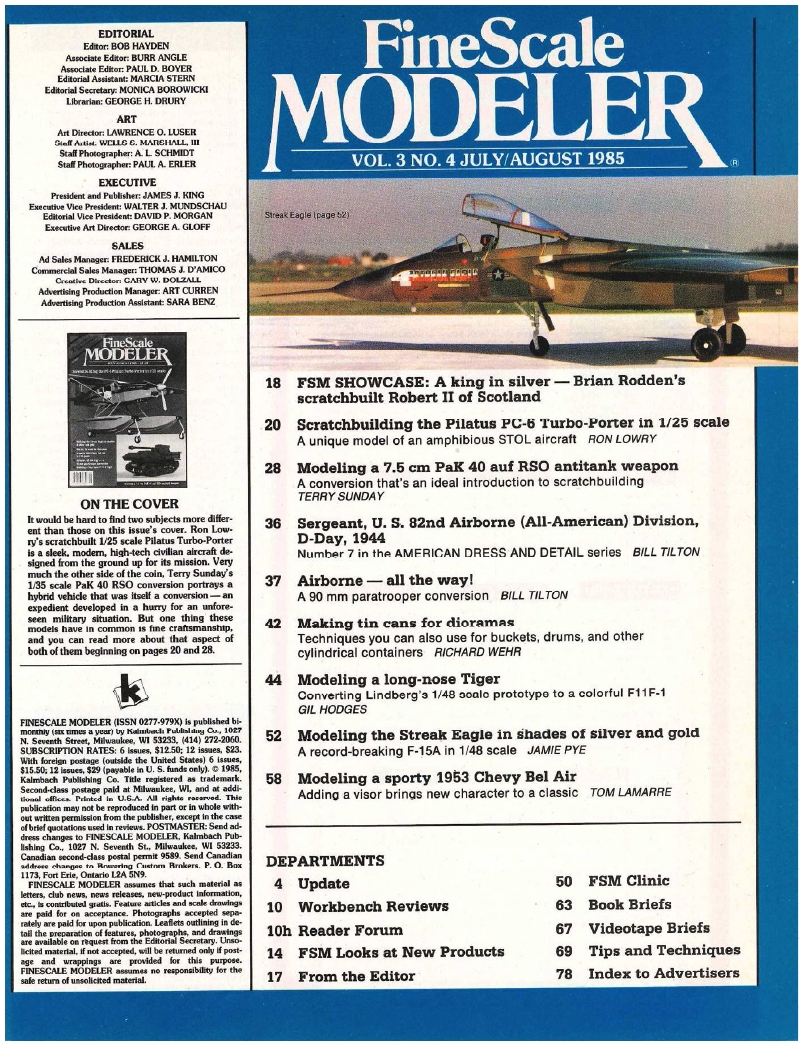 FineScale Modeler 1985-08 (Vol03-04)